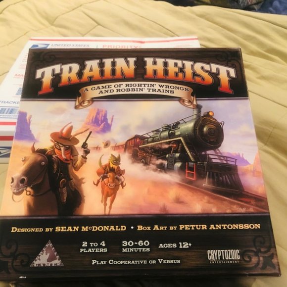 Vintage Board Game Train Heist 2017 Collector Quality - Picture 2 of 6